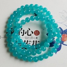 冰種天河石手串